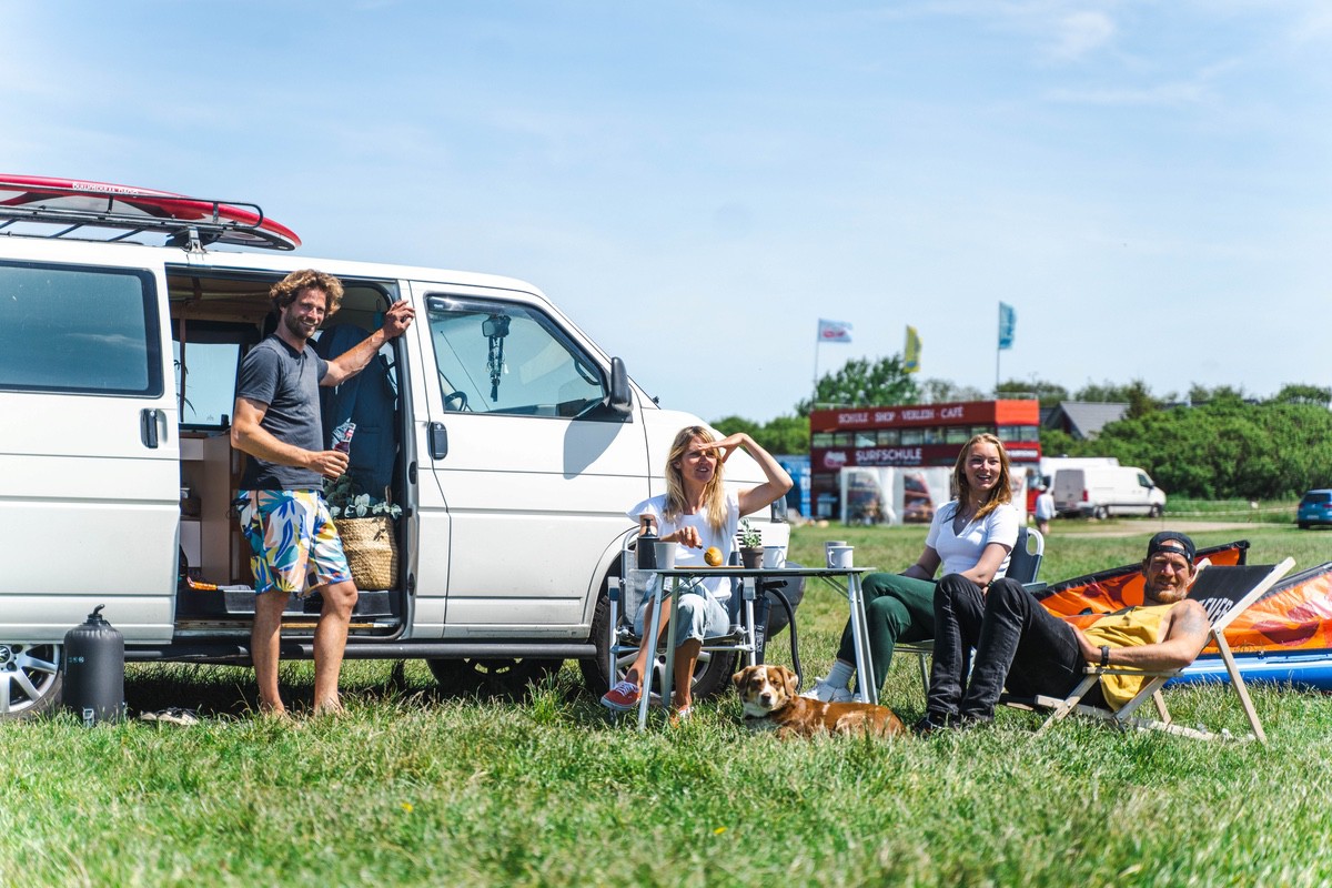 camp und surf in saaler bodden